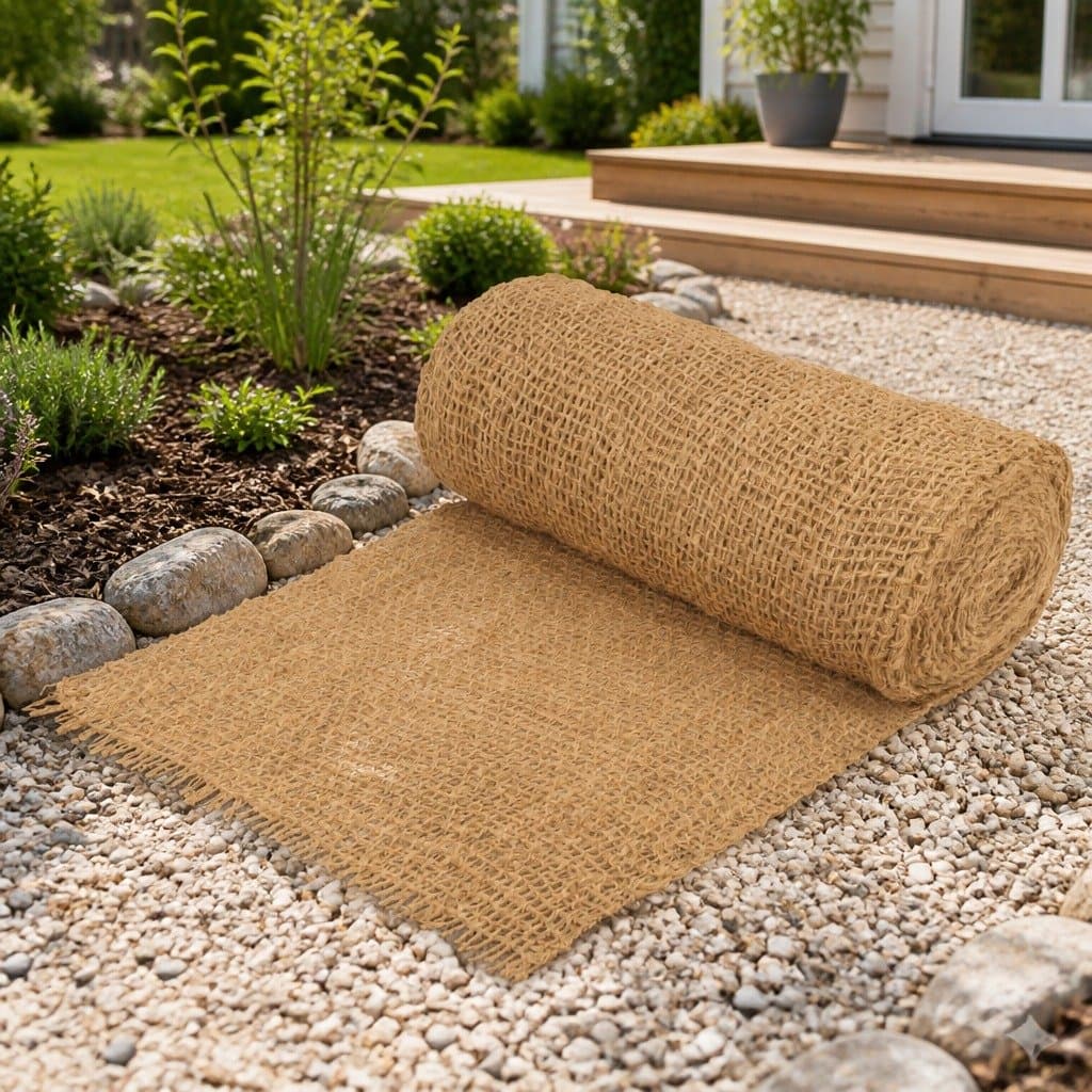 Coir Natural Landscape Fabric for Erosion Control 1x20m