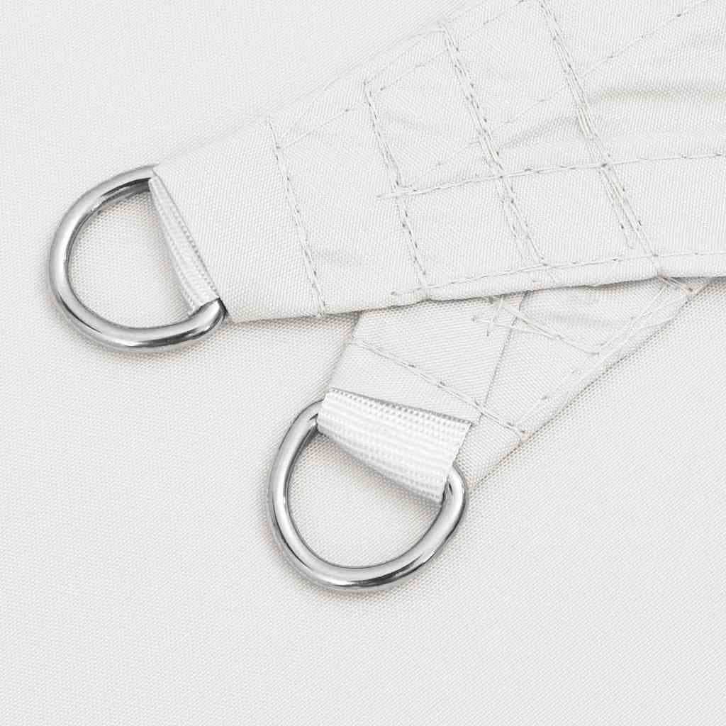 White Rectangular Sunshade Sail 4x6 m