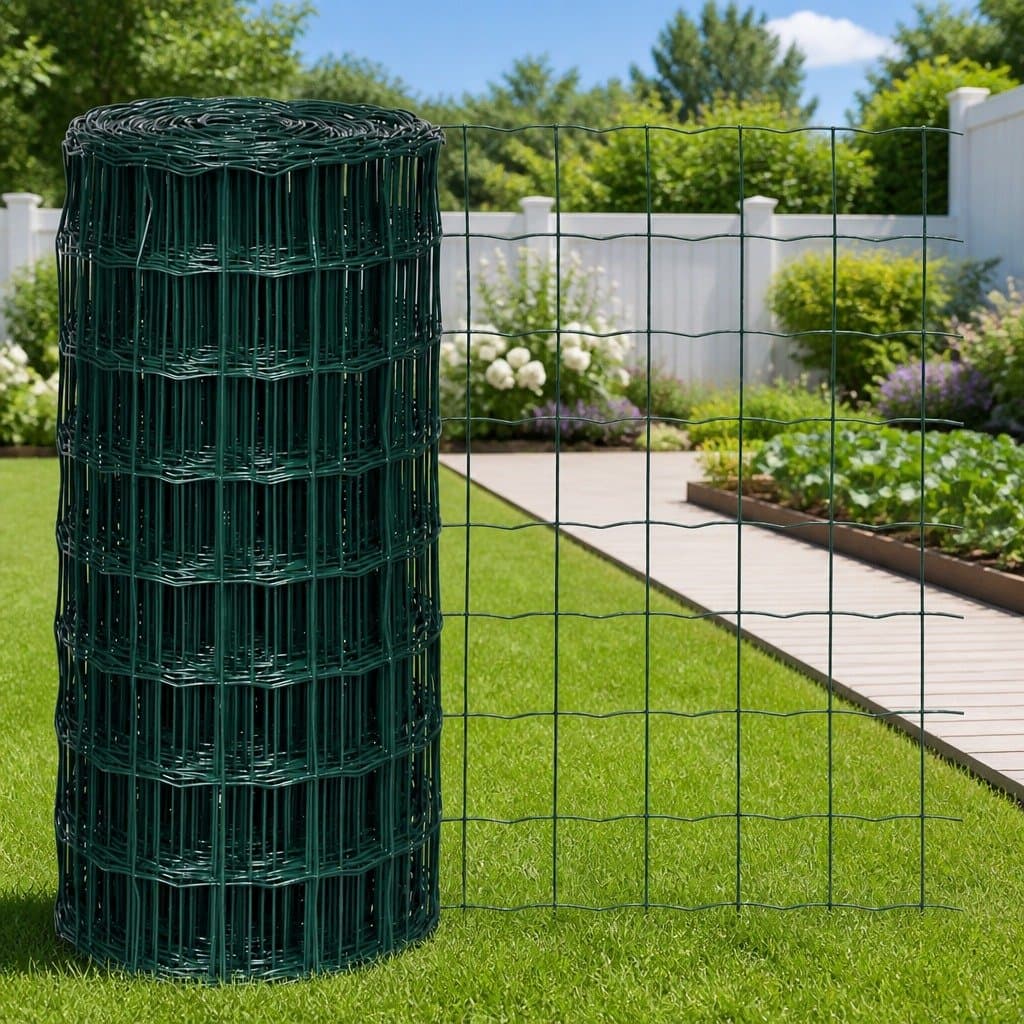 Euro Fence Panel 10x0.8m for Garden and Farm