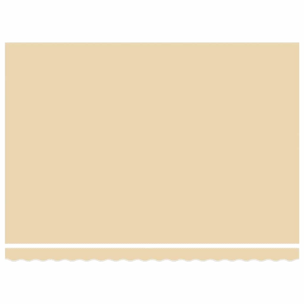 Cream Awning Replacement Fabric 5x3m for Outdoor Shade