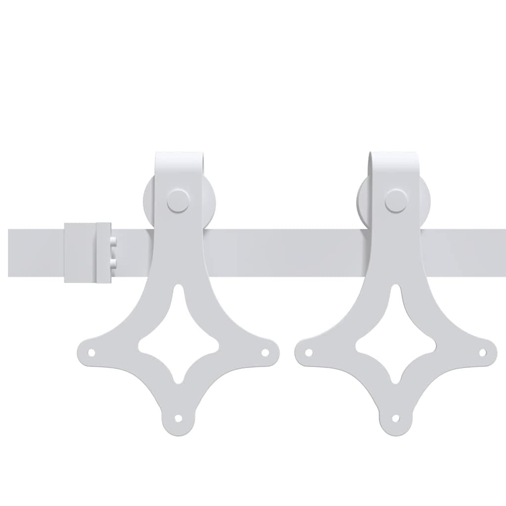 200cm Steel Track Sliding Door Hardware Kit