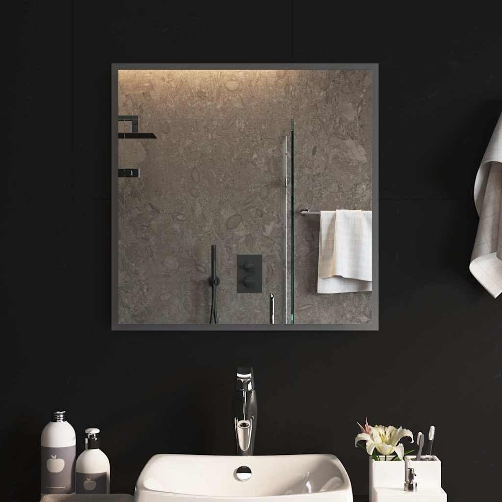 Waterproof LED Bathroom Mirror 60x60 cm with USB Power