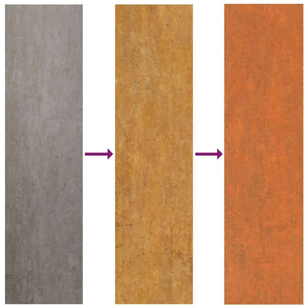 Weathering Steel Raised Bed Planter Box