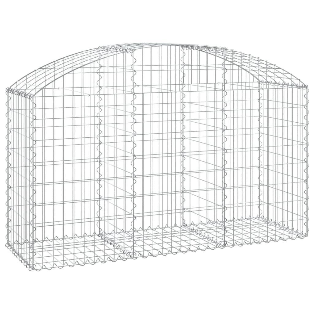 Arched Gabion Basket for Garden Barrier