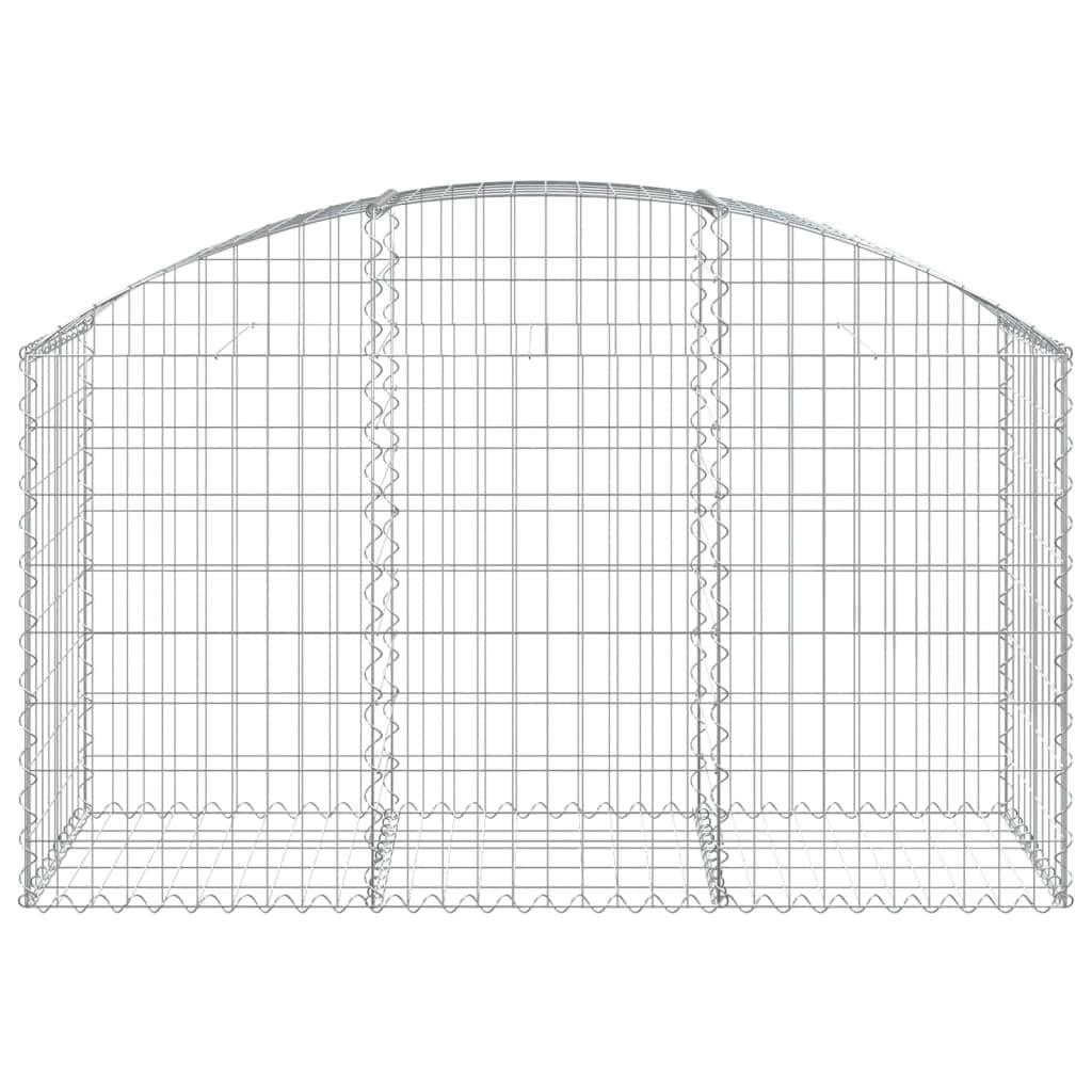 Arched Gabion Basket for Garden Barrier