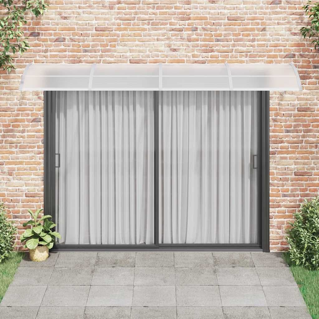 Grey Door Canopy 350x100 cm Polycarbonate Awning
