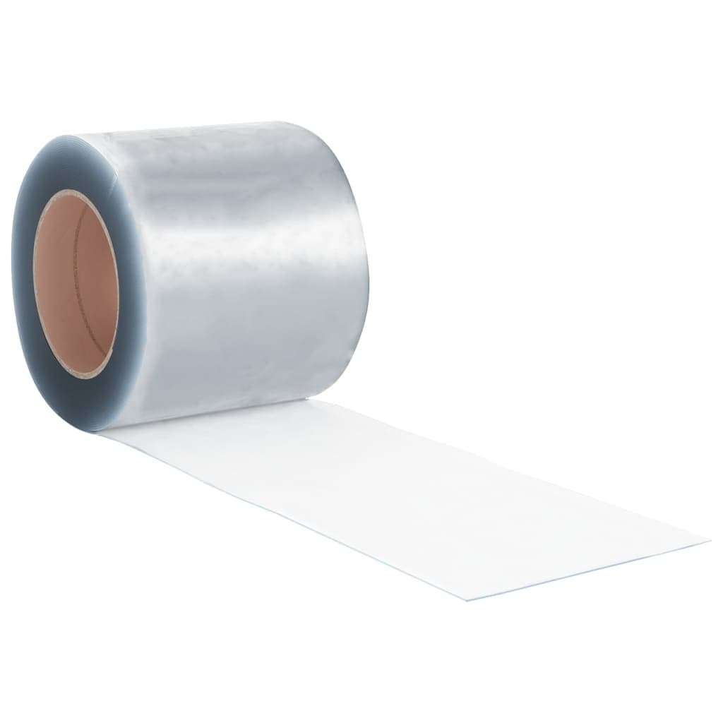 PVC Door Curtain Strip Roll 200mm x 1.6mm 50m