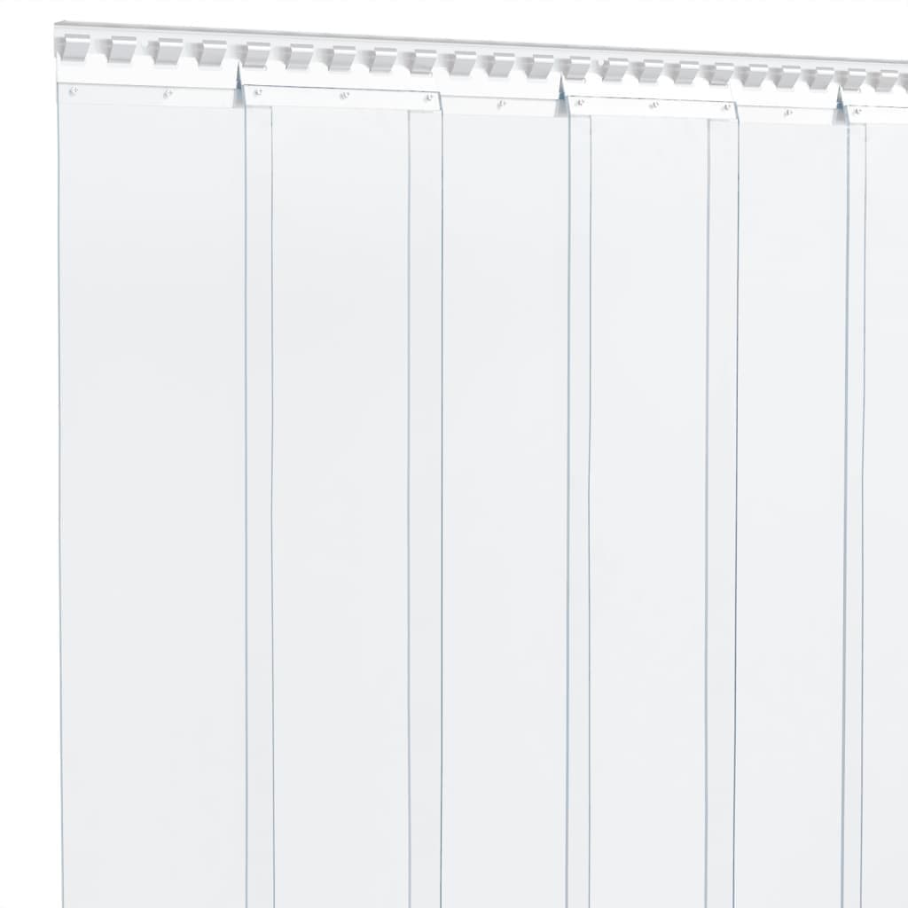 PVC Door Curtain Strip Roll 200mm x 1.6mm 50m