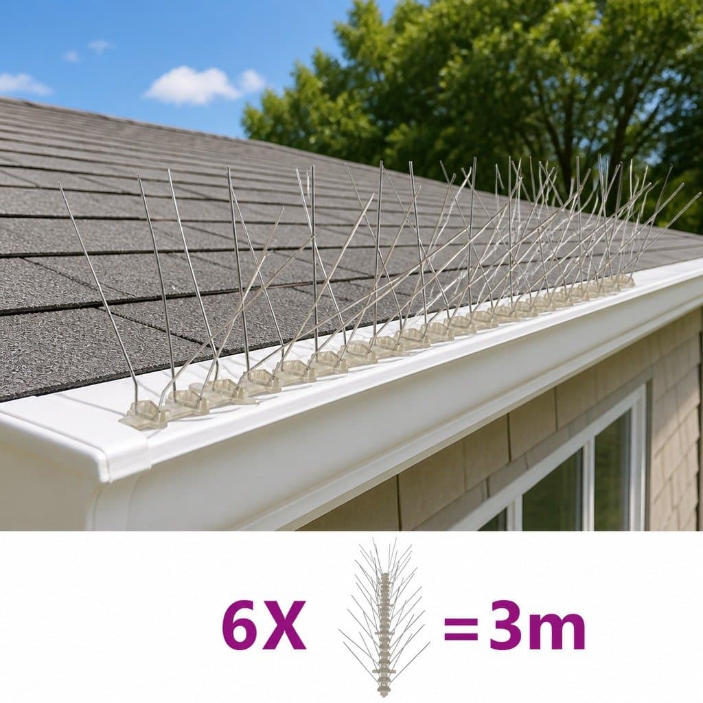 Bird & Pigeon Spikes for Effective Pest Control