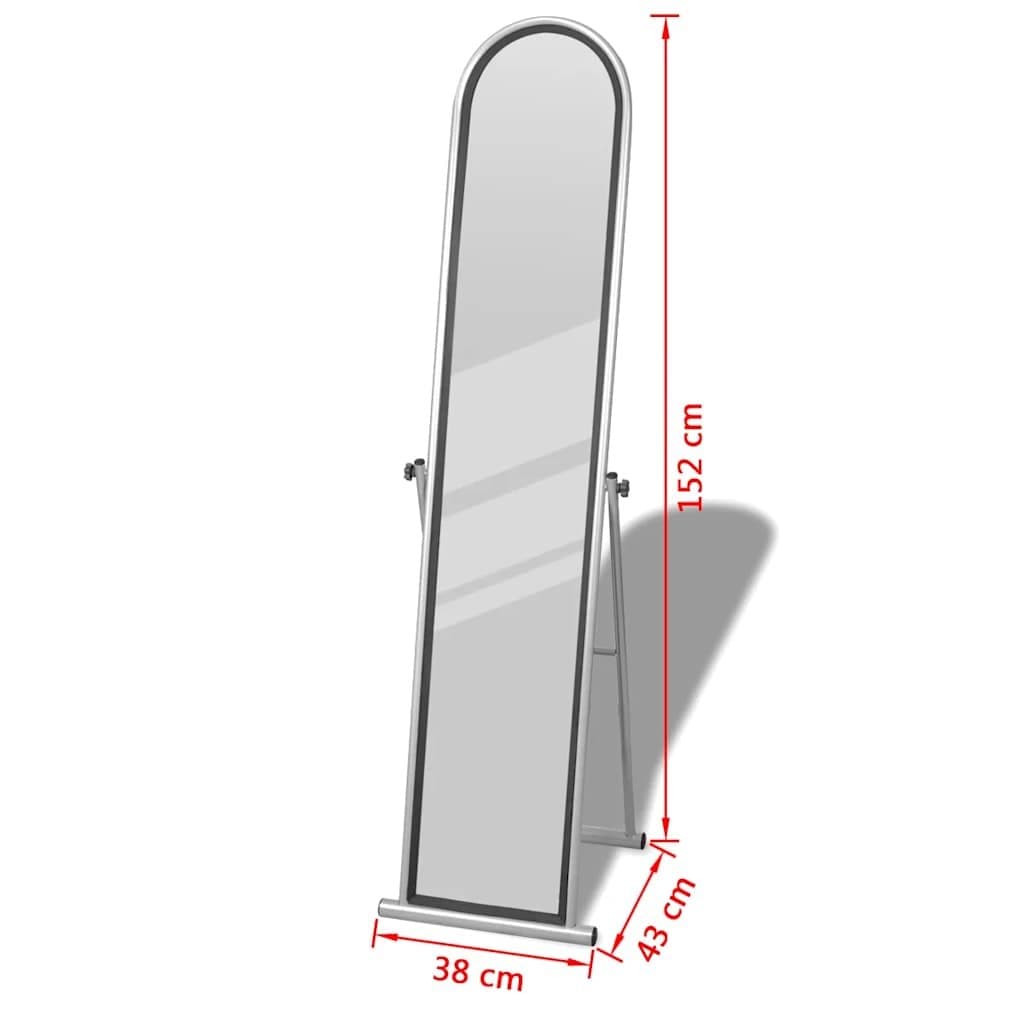 Full Length Floor Mirror Rectangular Standing Bedroom Living Room Home Decor