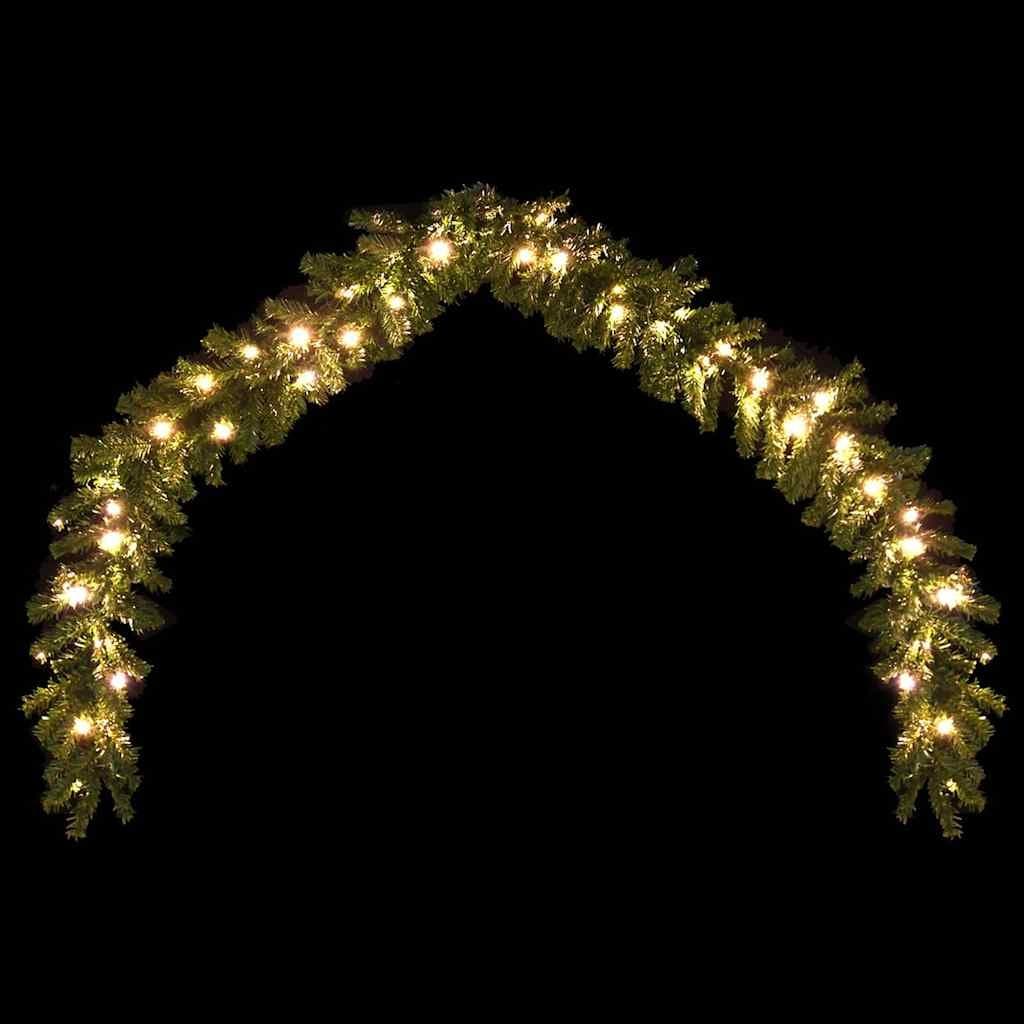 LED Christmas Garland 5m with 8 Dynamic Lighting Effects