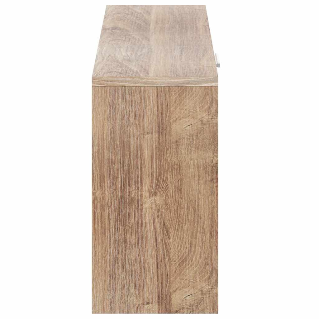 Brown Shoe Storage Bench for Entryway with Seating