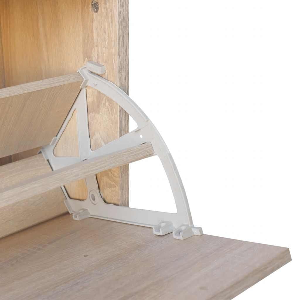 Brown Shoe Storage Bench for Entryway with Seating