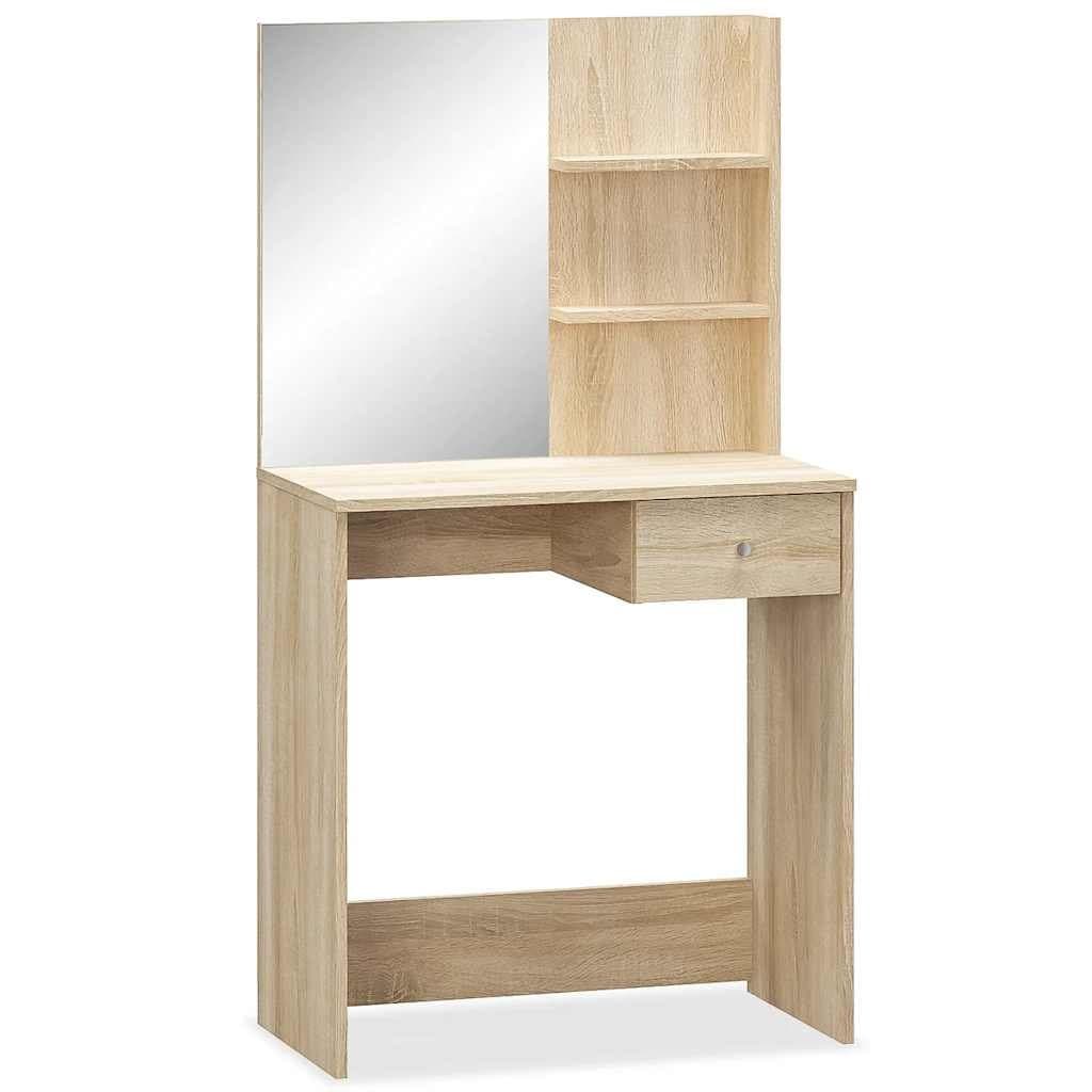 Engineered Wood Dressing Table with Storage