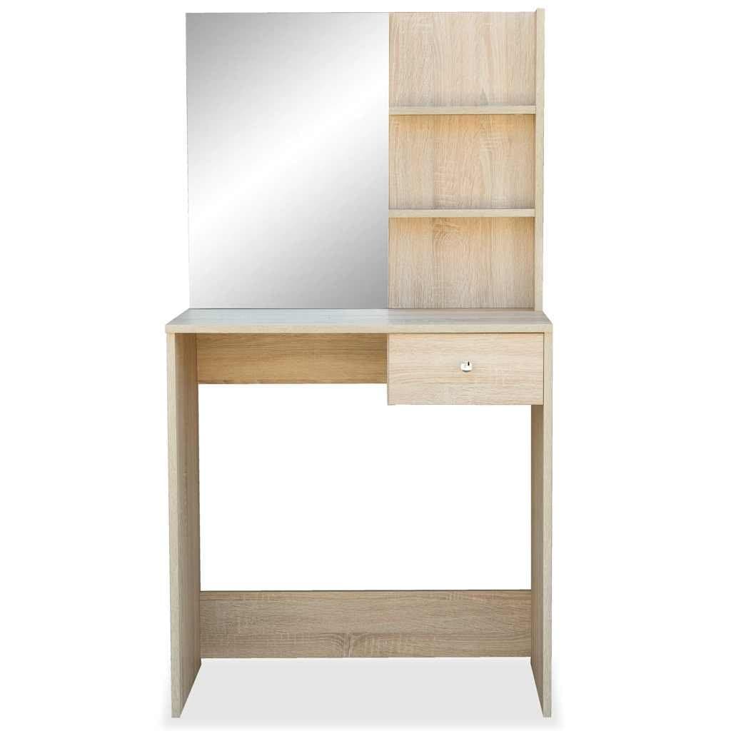 Engineered Wood Dressing Table with Storage