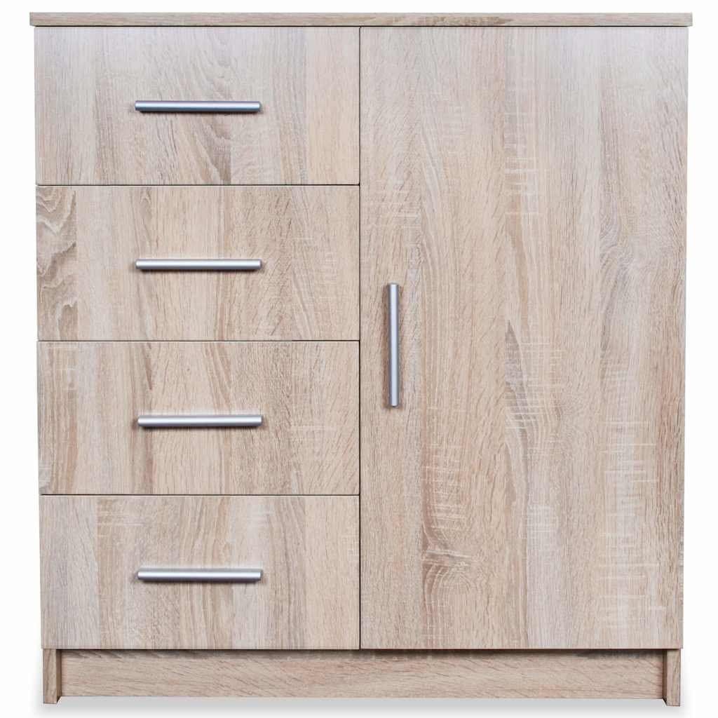 Sideboard Storage Cabinet with 4 Drawers