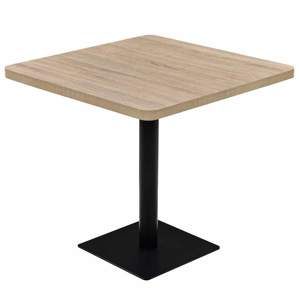 Square Bistro Dining Table 80x80cm for Coffee Shops