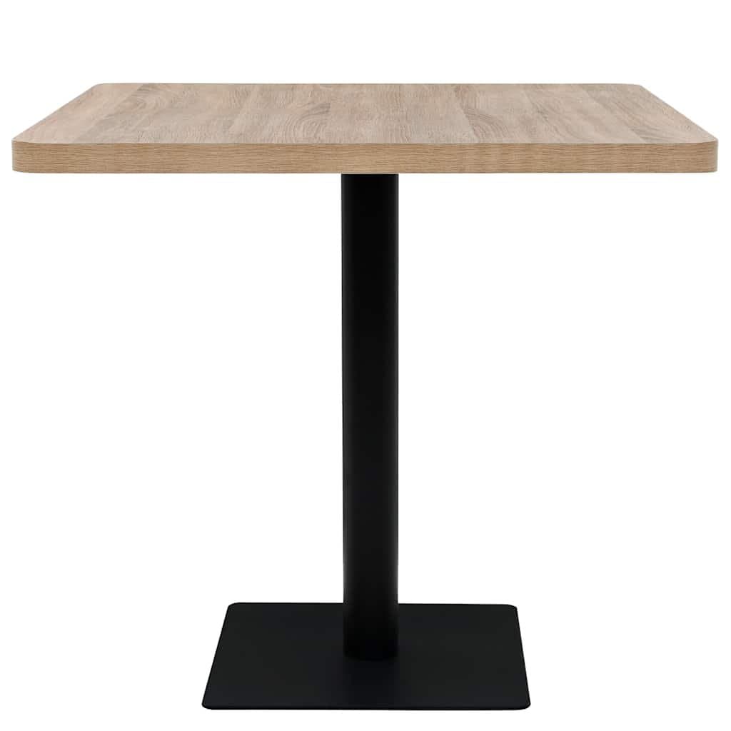 Square Bistro Dining Table 80x80cm for Coffee Shops