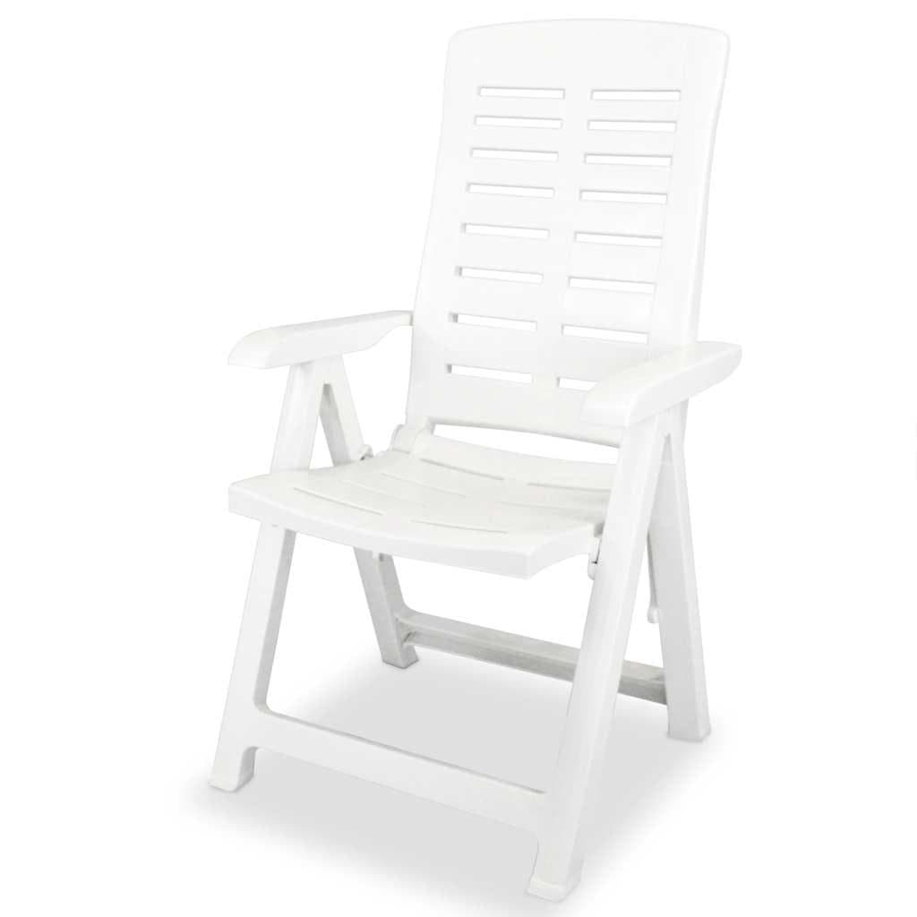 Outdoor Folding Garden Chairs Set of 6