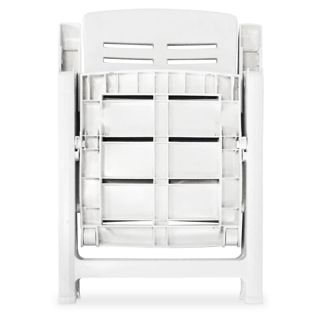 Outdoor Folding Garden Chairs Set of 6