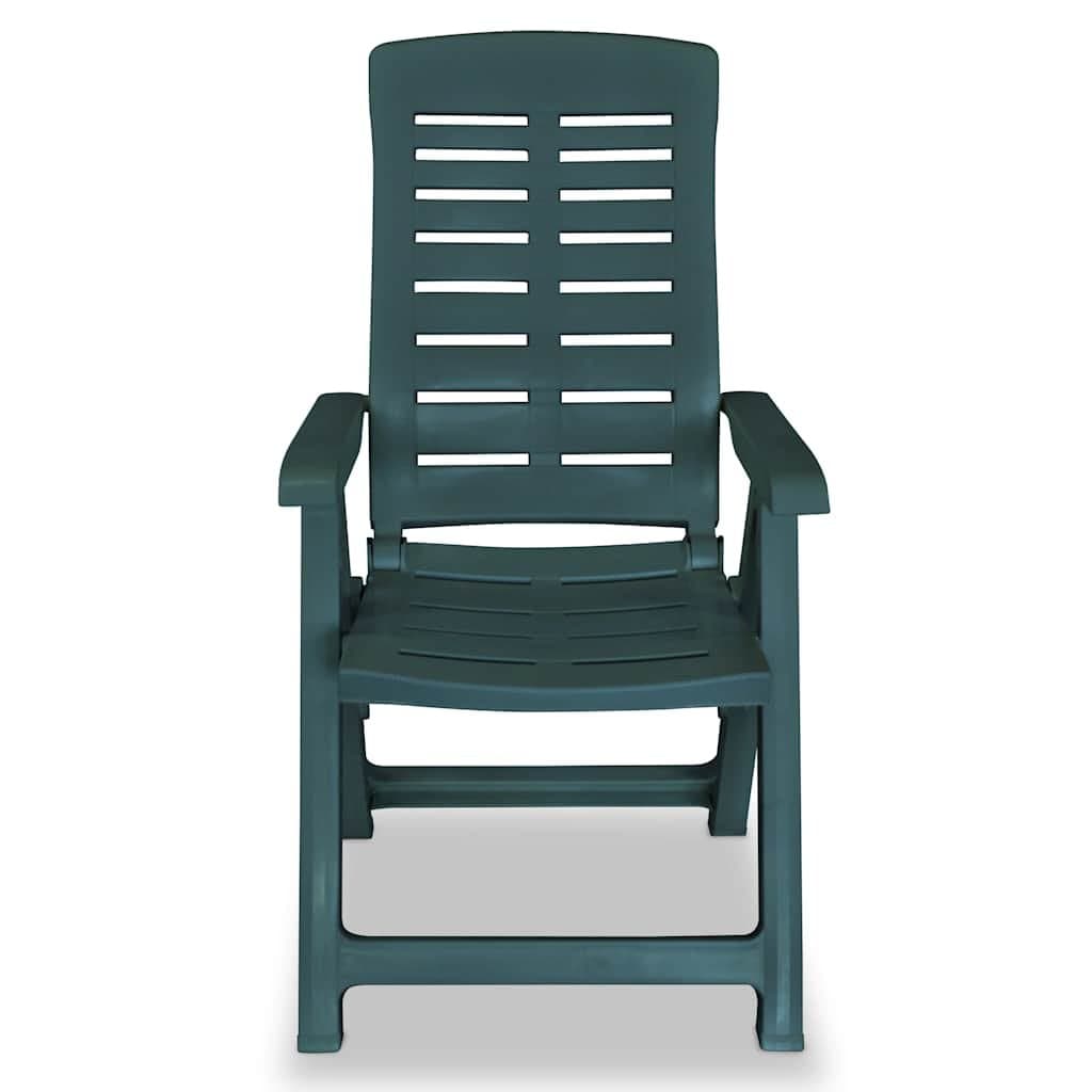 4-Pack Lightweight Weather-Resistant Reclining Chairs