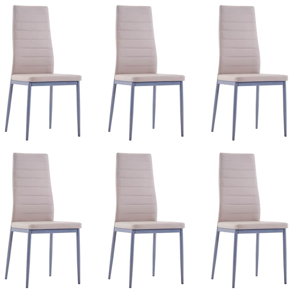 7-Piece Dining Set with Glass Top and Chairs