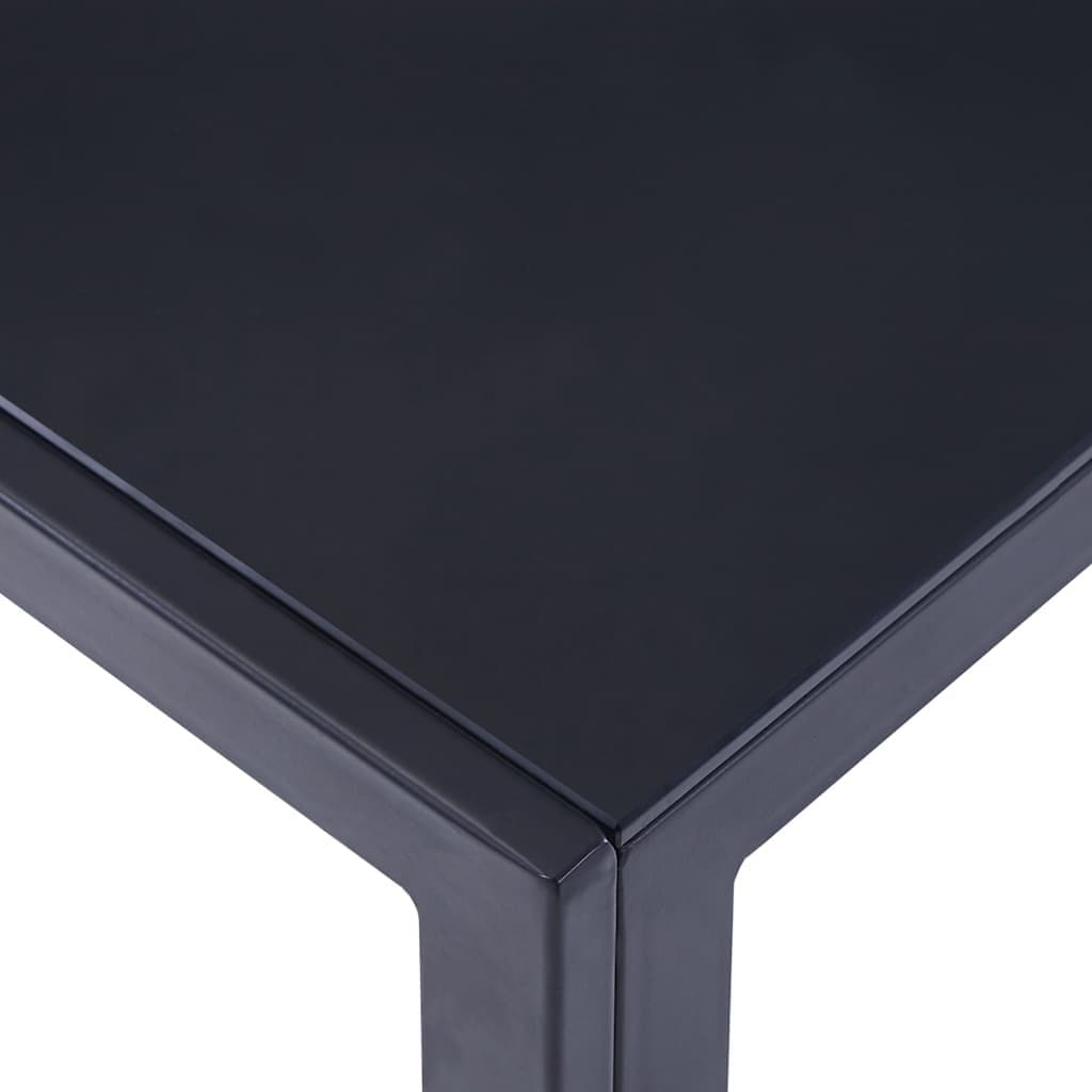 7-Piece Dining Set with Glass Top and Chairs