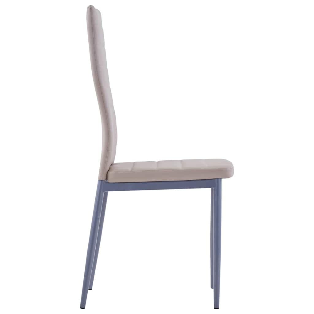 7-Piece Dining Set with Glass Top and Chairs