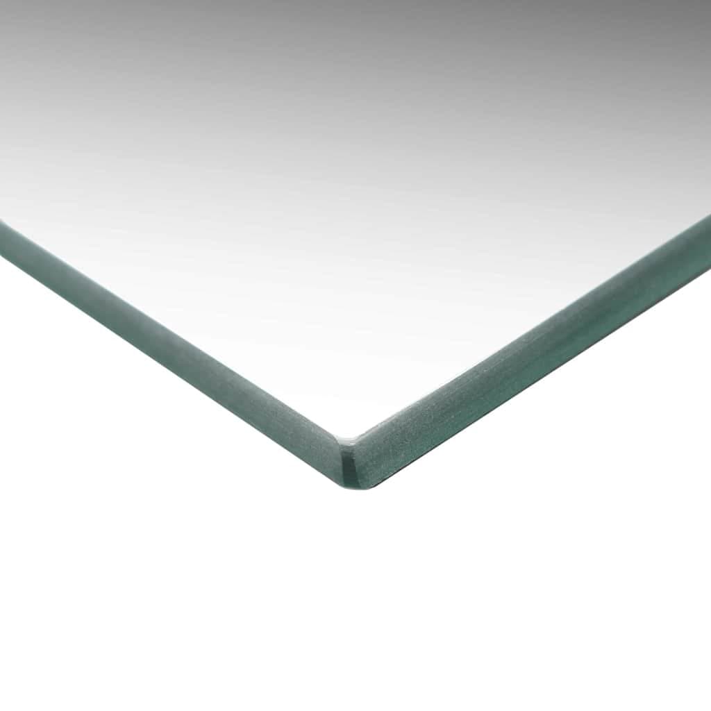 Rectangular Wall Mirror 60x40 cm Silver