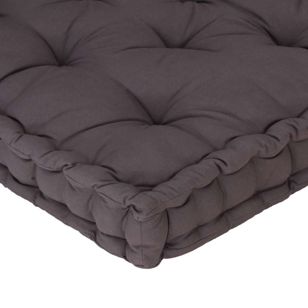 Anthracite Cotton Cushions for Pallet Seating