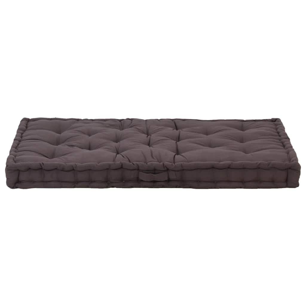 Anthracite Cotton Cushions for Pallet Seating