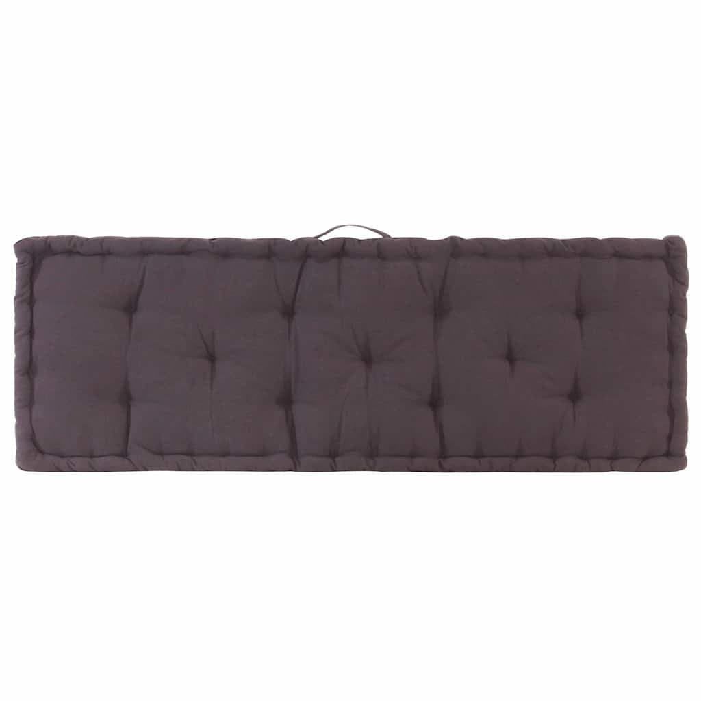 Anthracite Cotton Cushions for Pallet Seating