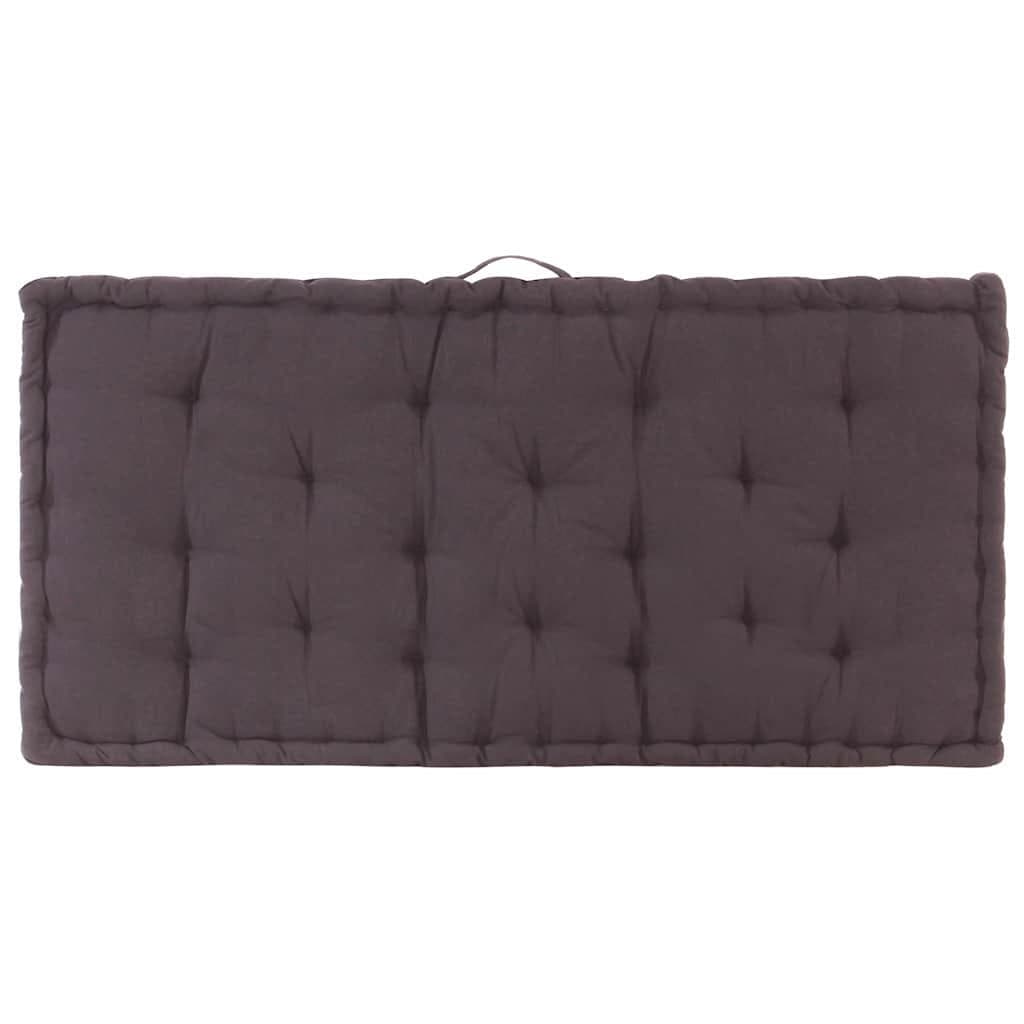 Anthracite Cotton Cushions for Pallet Seating