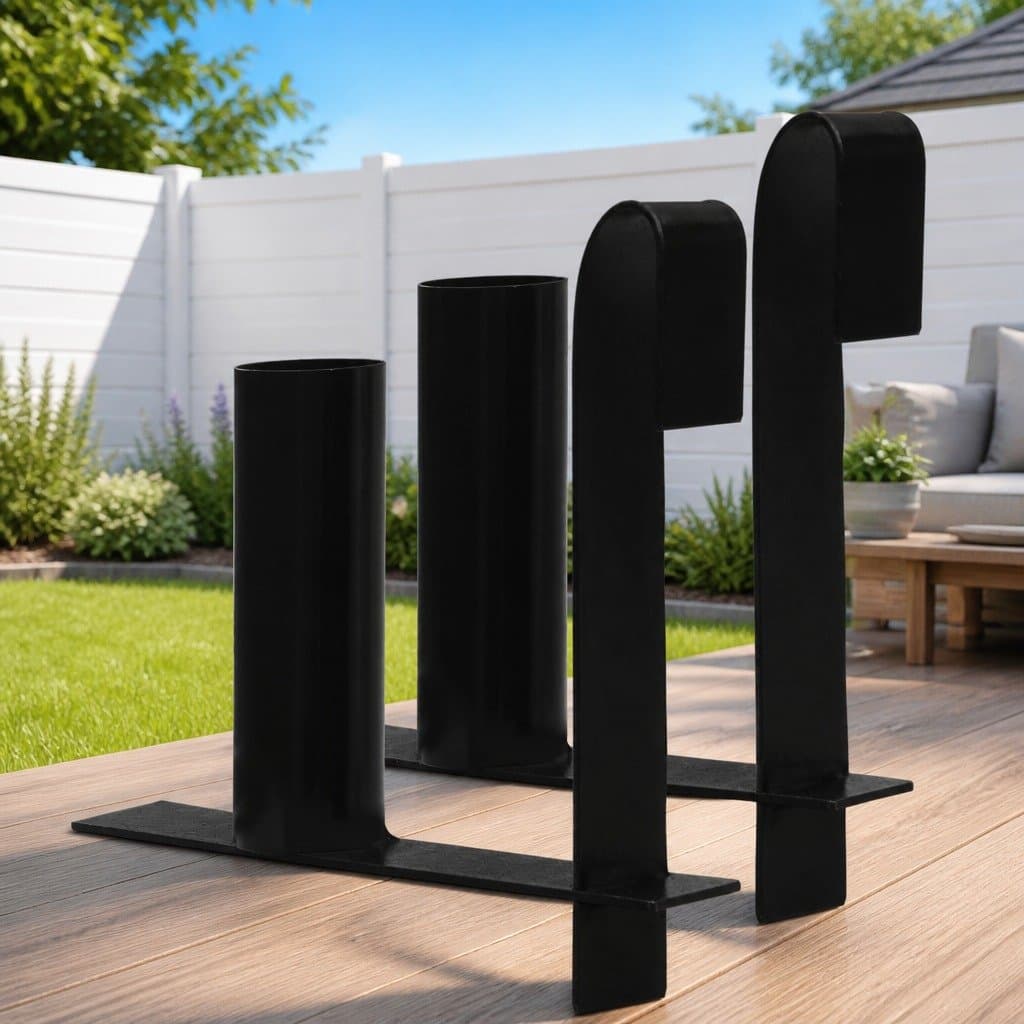 Privacy Fence Strip Dispensers 2 pcs Steel