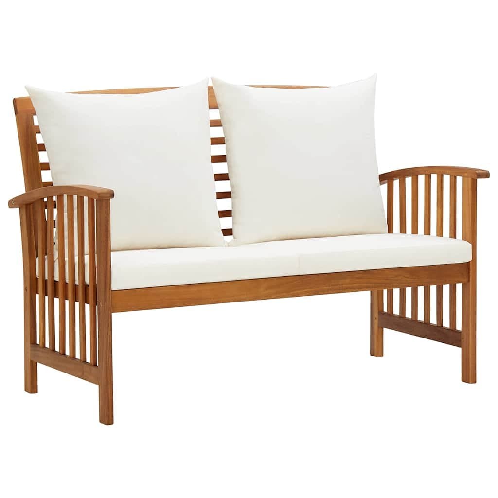 4 Piece Outdoor Garden Lounge Set with Cushions