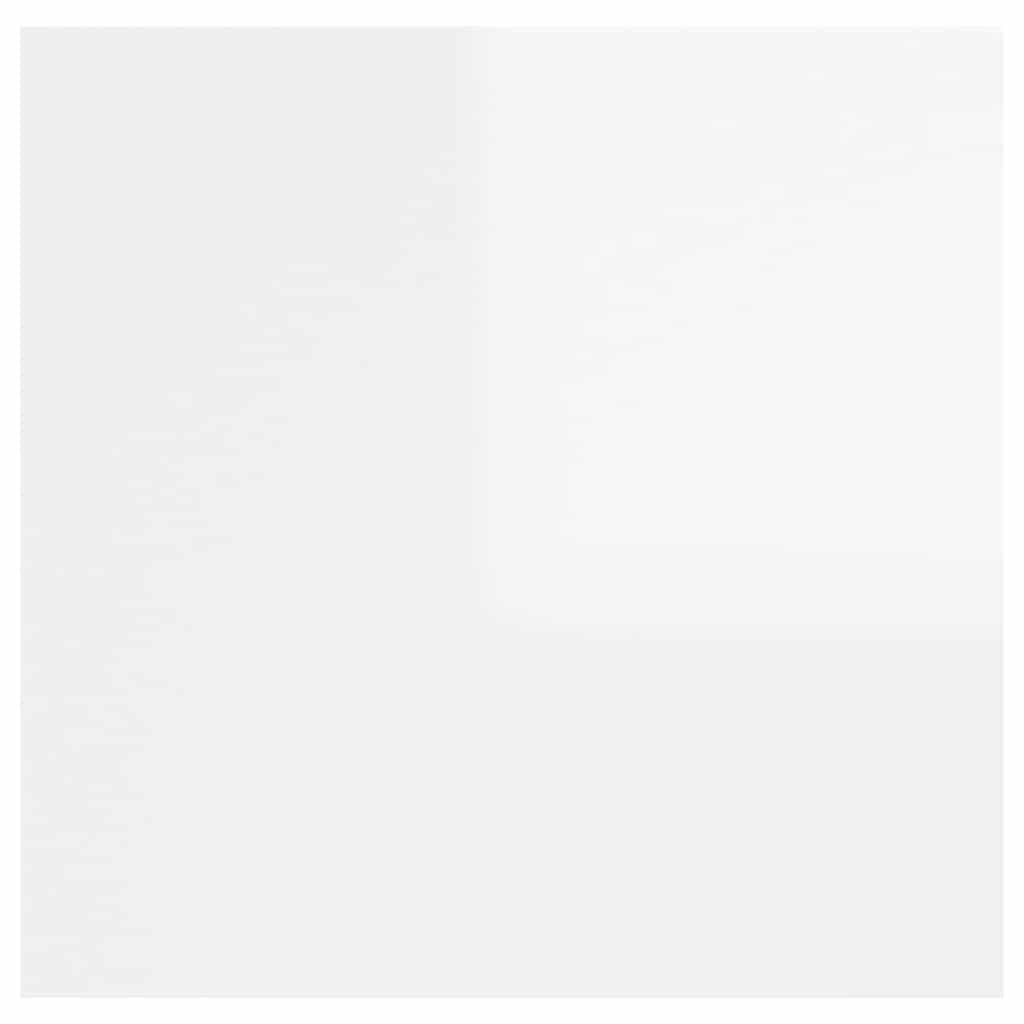 White Wall-Mounted Bedside Cabinet Organizer