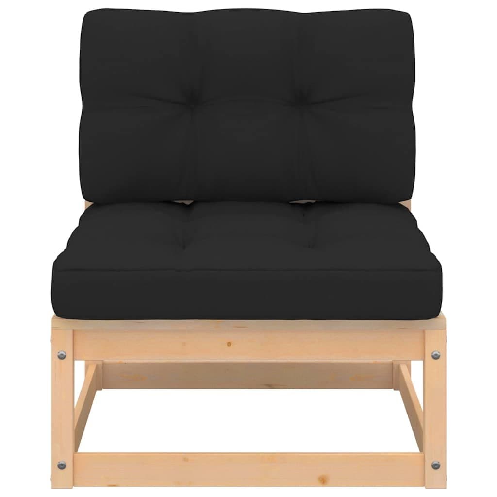 5 Piece Anthracite Garden Lounge Set with Cushions