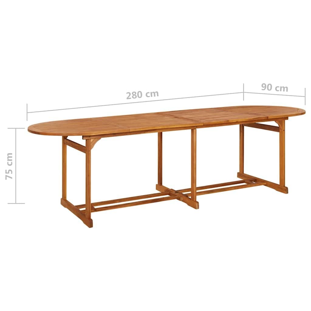 13-Piece Garden Dining Set for Outdoor Spaces