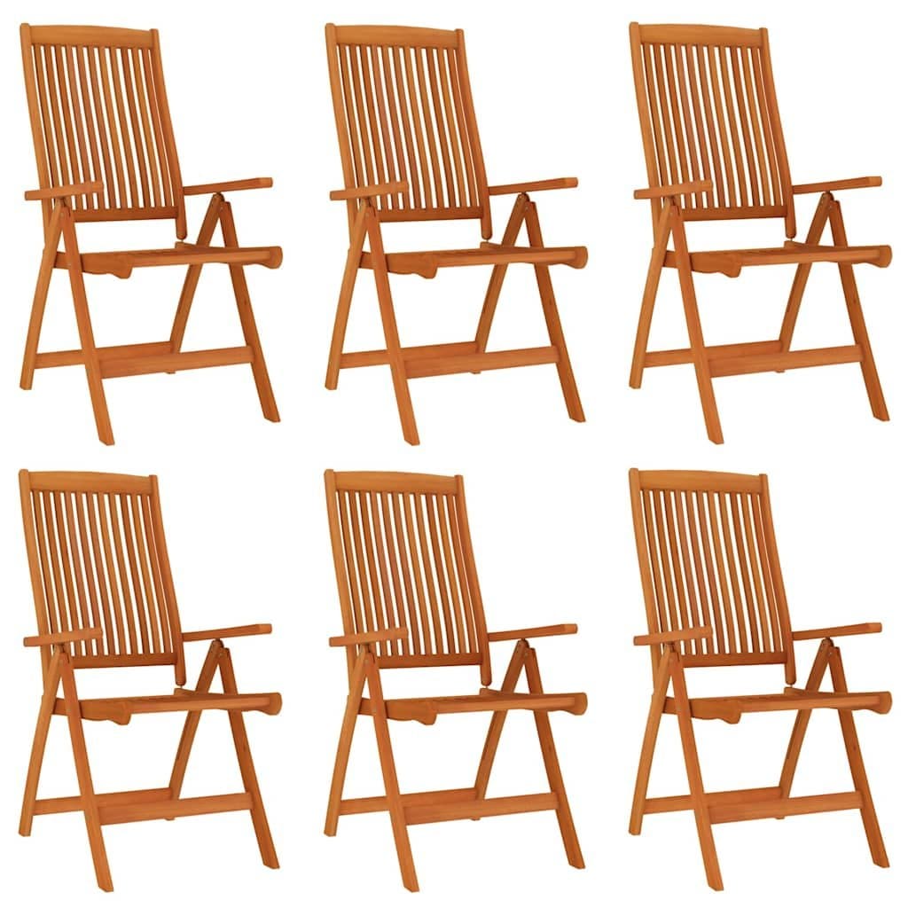 7-Piece Eucalyptus Wood Outdoor Dining Set