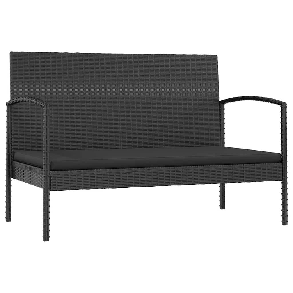 Poly Rattan Garden Lounge Set 16 Piece Outdoor Furniture Patio with Cushions