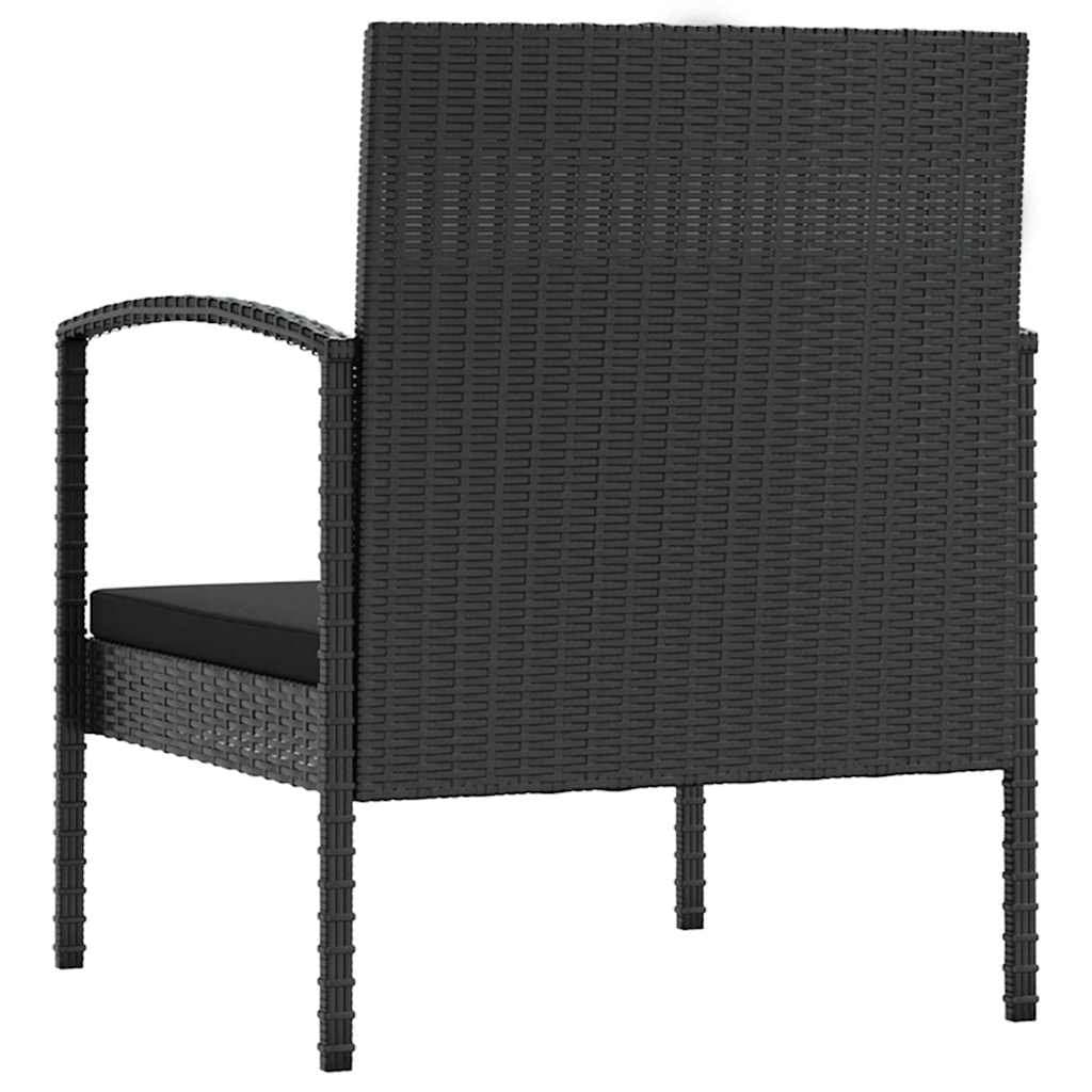 Poly Rattan Garden Lounge Set 16 Piece Outdoor Furniture Patio with Cushions
