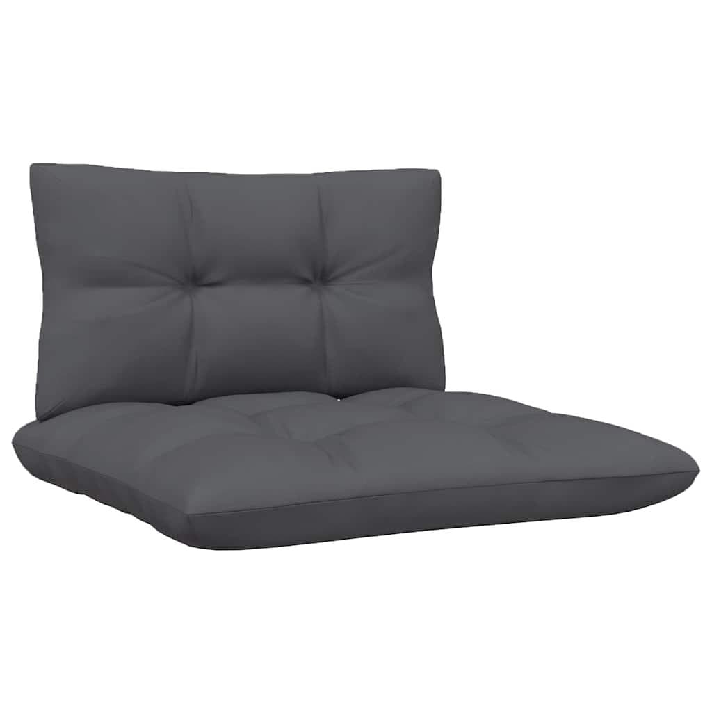 5 Piece Garden Lounge Set with Anthracite Cushions
