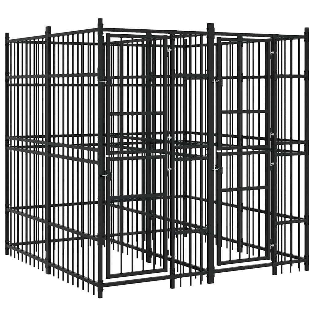 Outdoor Steel Dog Exercise Pen Enclosure