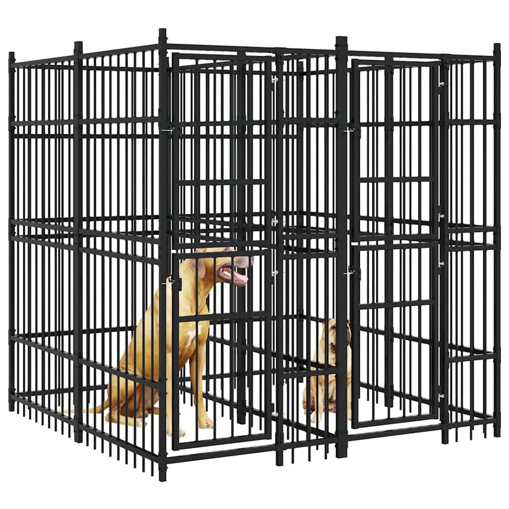 Outdoor Steel Dog Exercise Pen Enclosure
