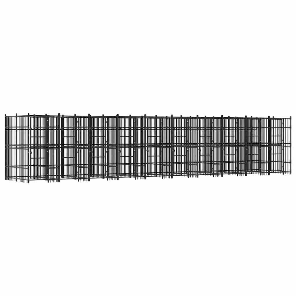 Outdoor Steel Dog Kennel Exercise Pen