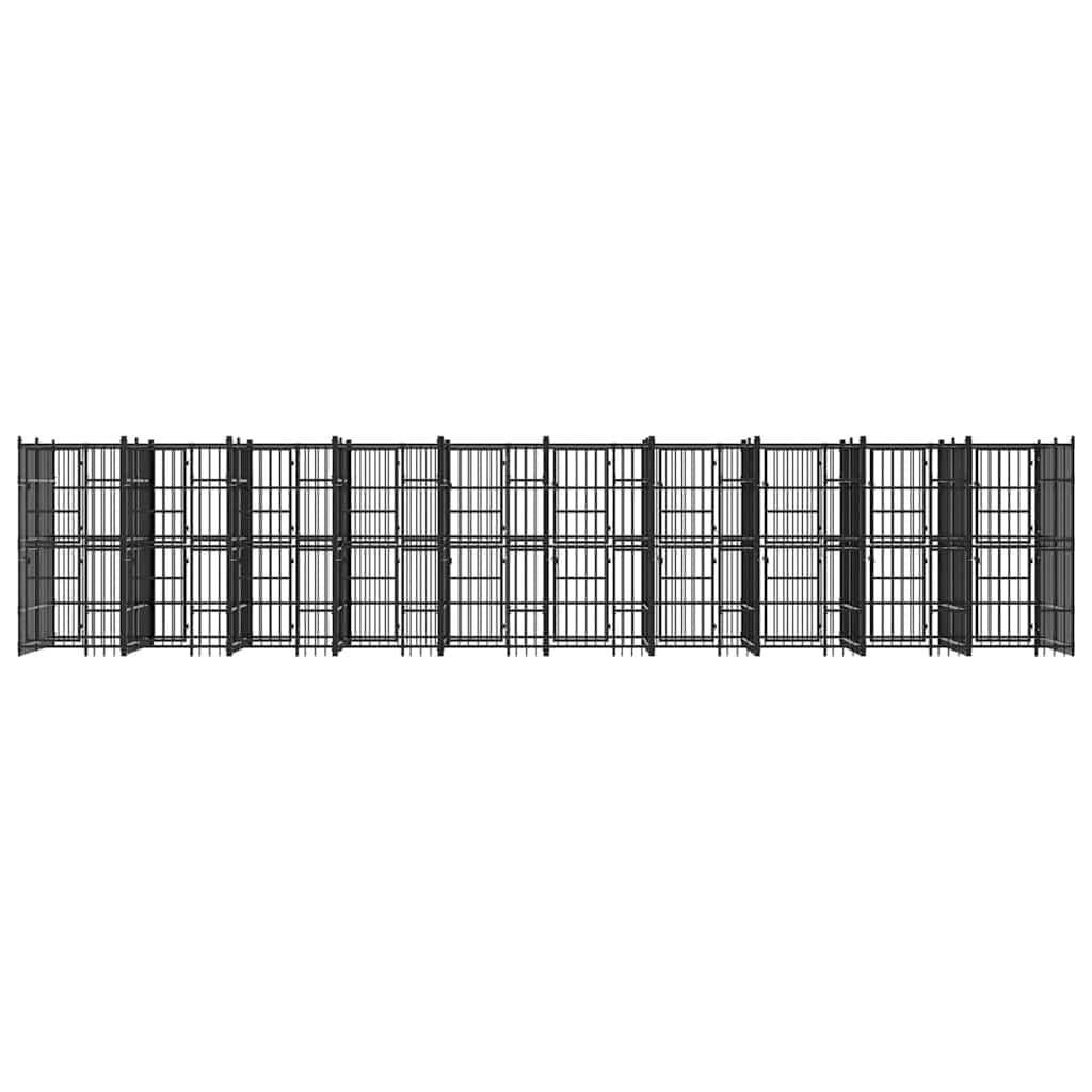 Outdoor Steel Dog Kennel Exercise Pen