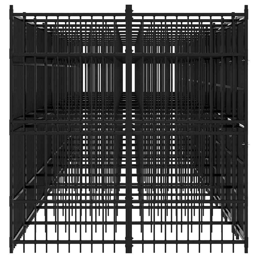 Outdoor Steel Dog Kennel Exercise Pen