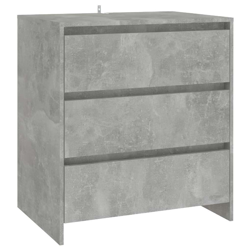 2 Piece Sideboard Grey Storage Cabinet Buffet Living Room Furniture