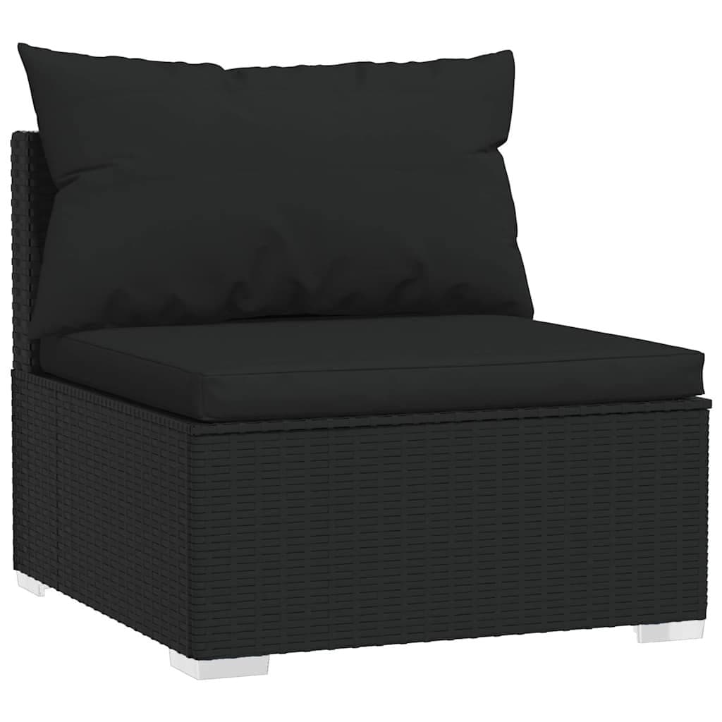 7-Piece Outdoor Garden Lounge Set with Cushions