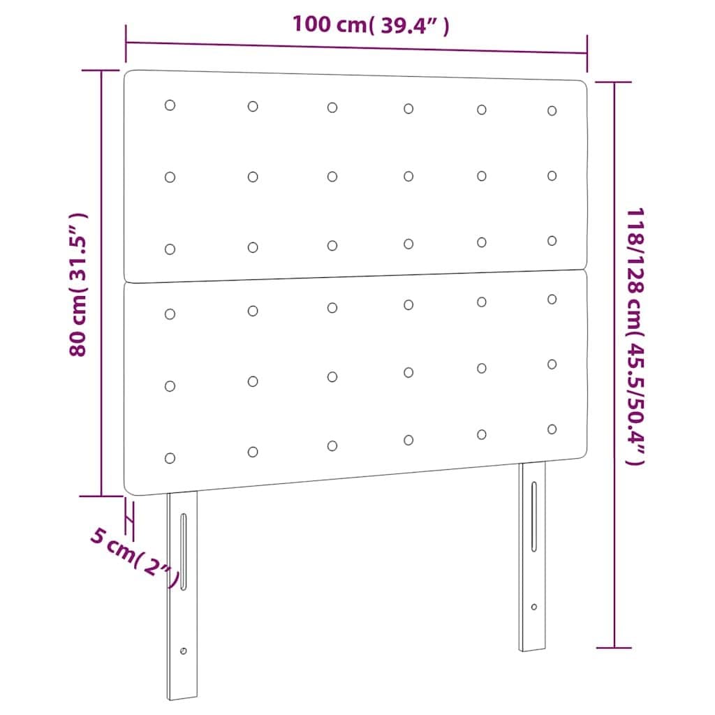Dark Grey Headboard for Comfort and Support